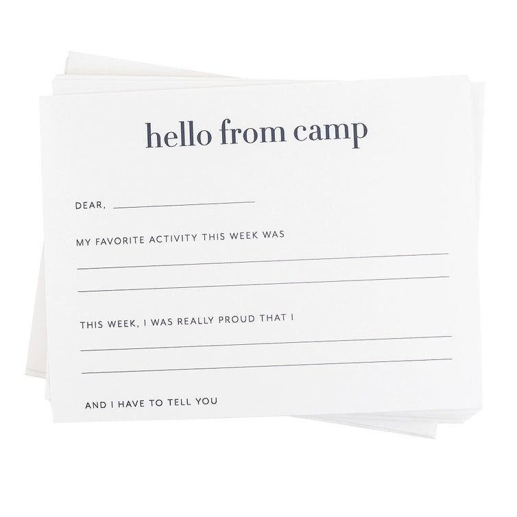 CAMP NOTES BOX