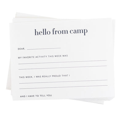 CAMP NOTES BOX