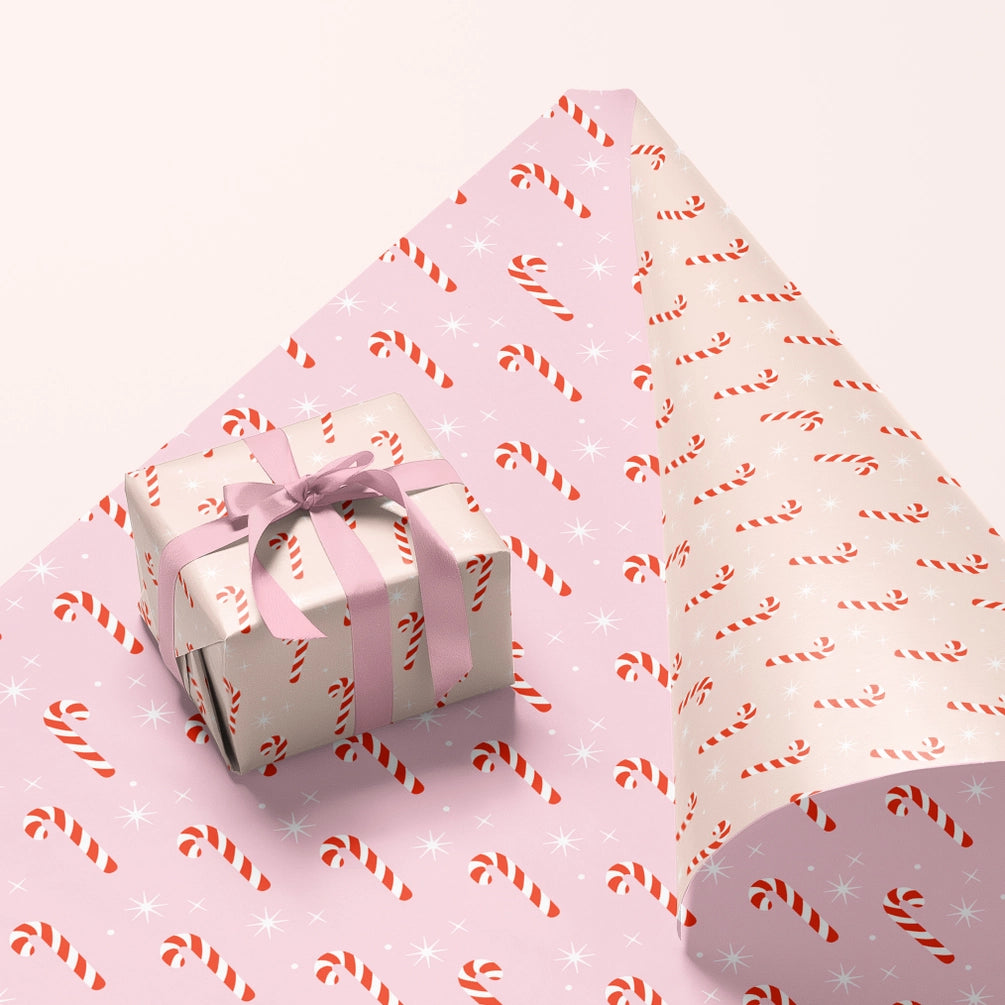 Holiday Gift Wrap | Candy Cane
