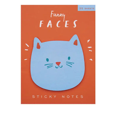 CAT FUNNY FACES STICKY NOTES