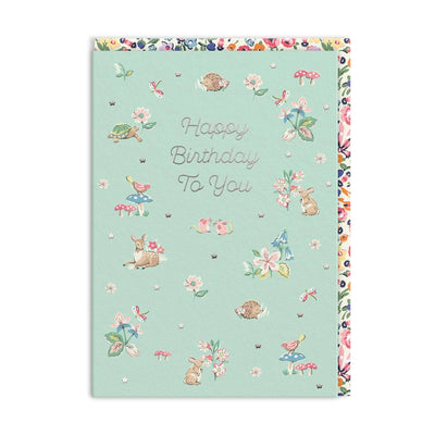 CATH KIDSTON WOODLAND CREATURES BIRTHDAY CARD