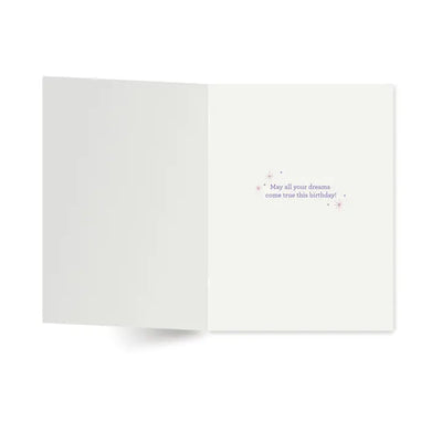 CAT WISHES GREETING CARD