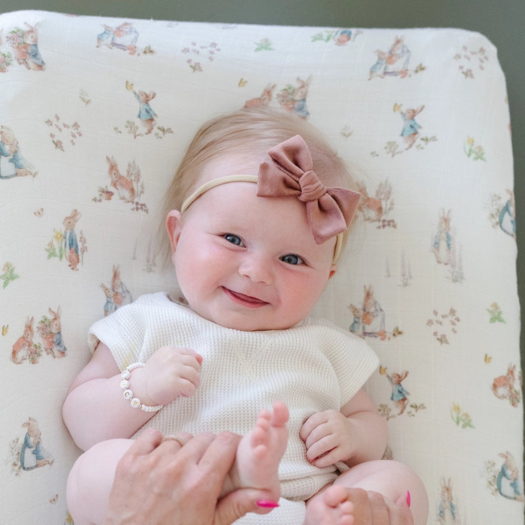 Peter Rabbit Cotton Muslin Changing Covers