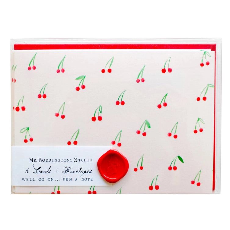 CHERRIES ON TOP - NOTECARDS