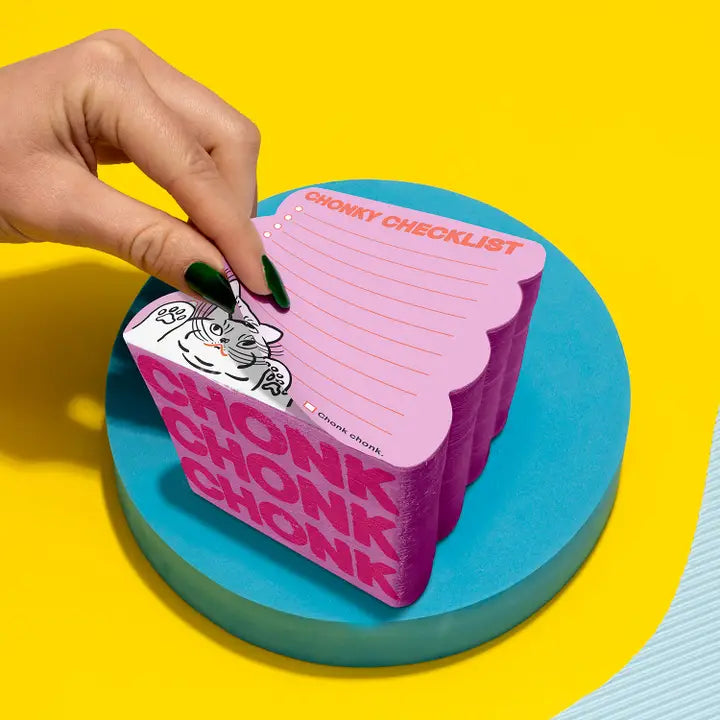 CHONKY CHECKLIST CONKY NOTE