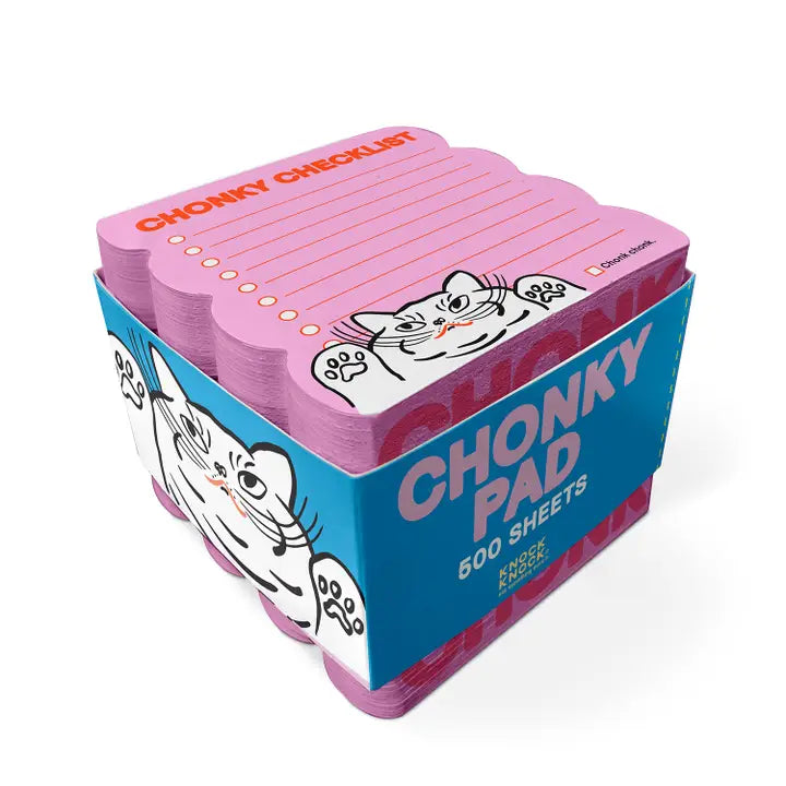 CHONKY CHECKLIST CONKY NOTE