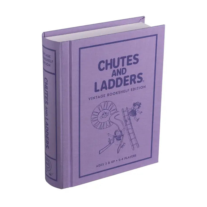 CHUTES AND LADDERS VINTAGE BOOKSHELF EDITION