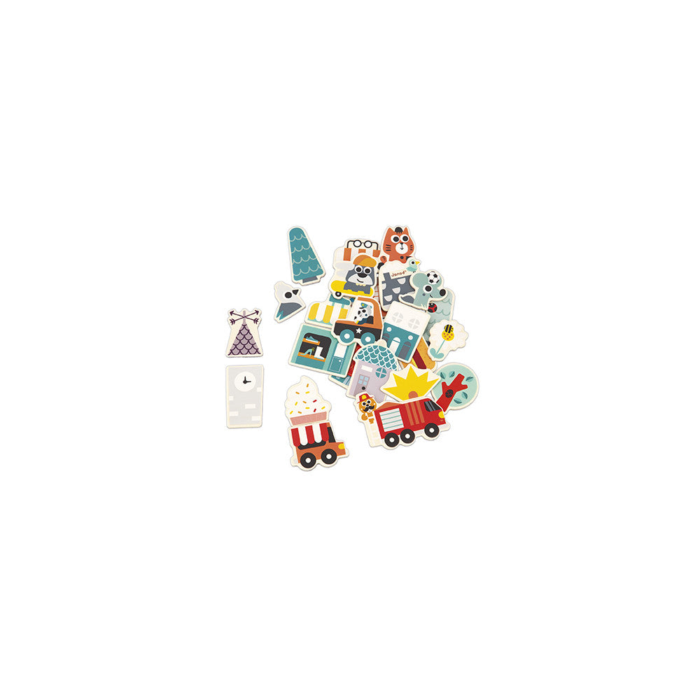 CITY MAGNETS - 24PCS