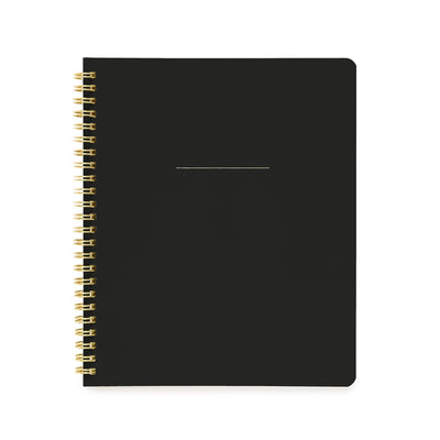 CLASSIC BLACK SPIRAL NOTEBOOK