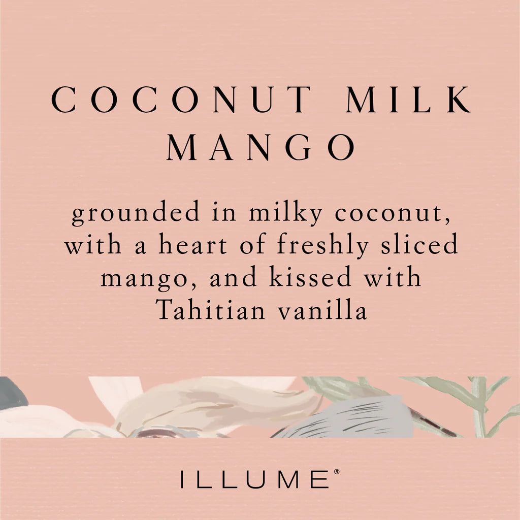 COCONUT MILK MANGO MATTE CERAMIC CANDLE