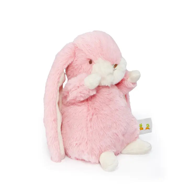 TINY NIBBLE 8" BUNNY - CORAL BLUSH