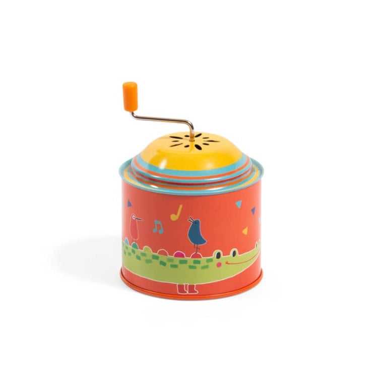 CROCODILE METAL BOX - MUSICAL TOY