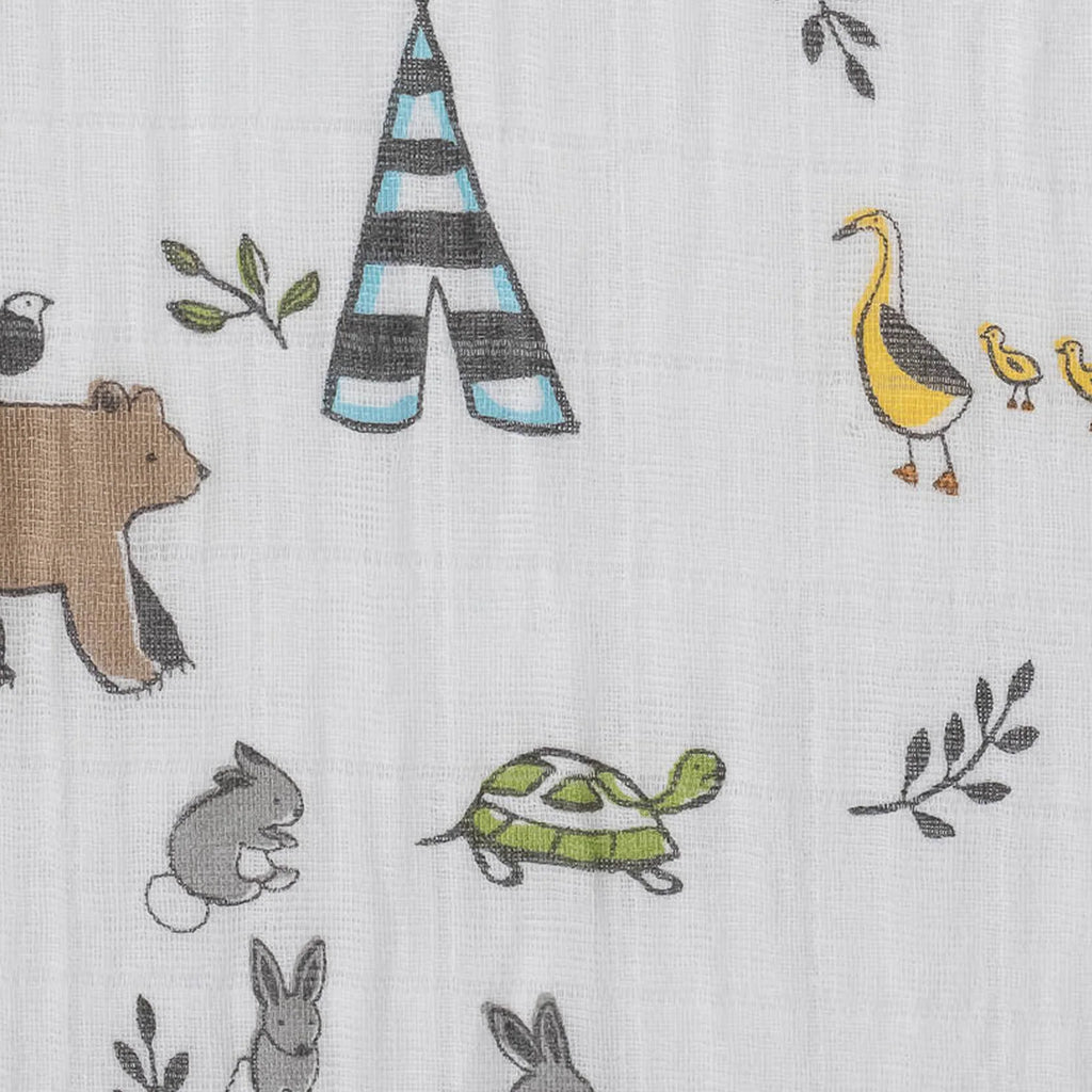 Little Unicorn Cotton Muslin Crib Sheet
