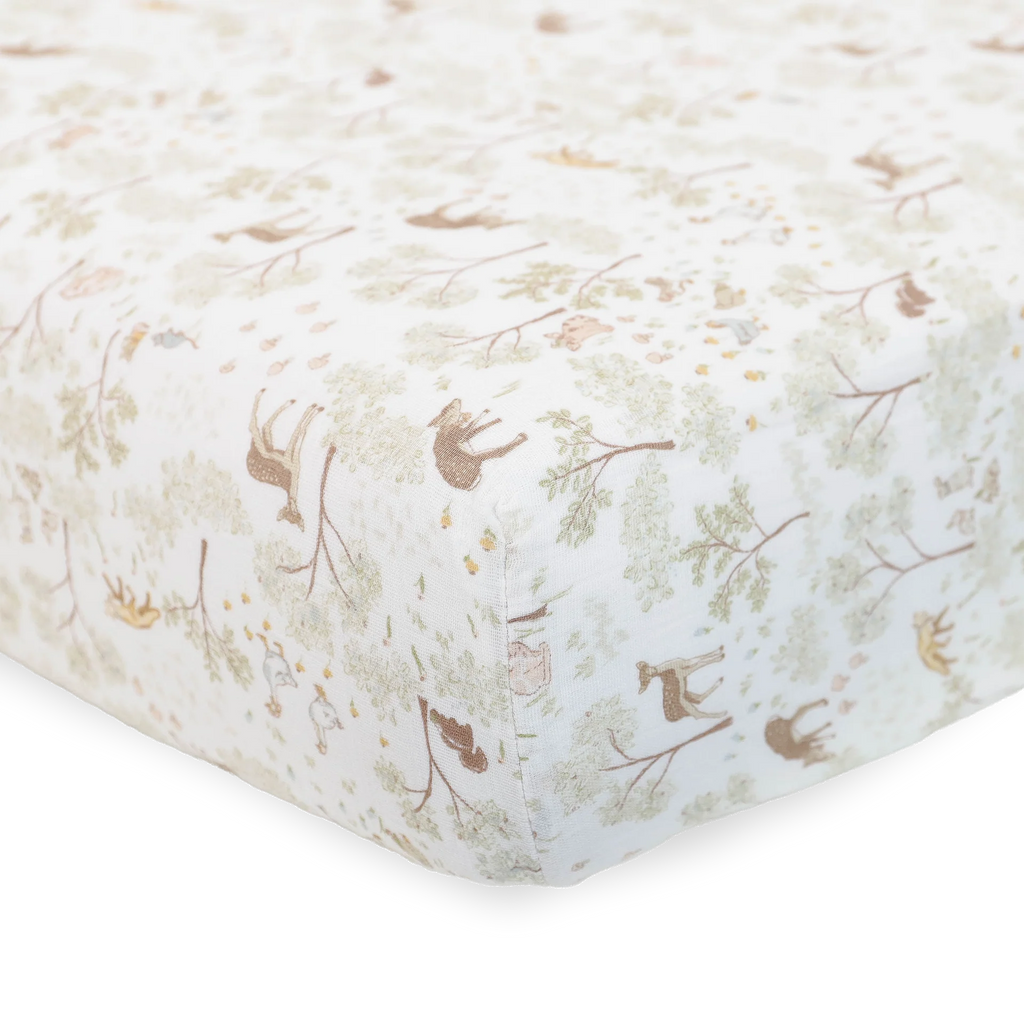 Little Unicorn Cotton Muslin Crib Sheet
