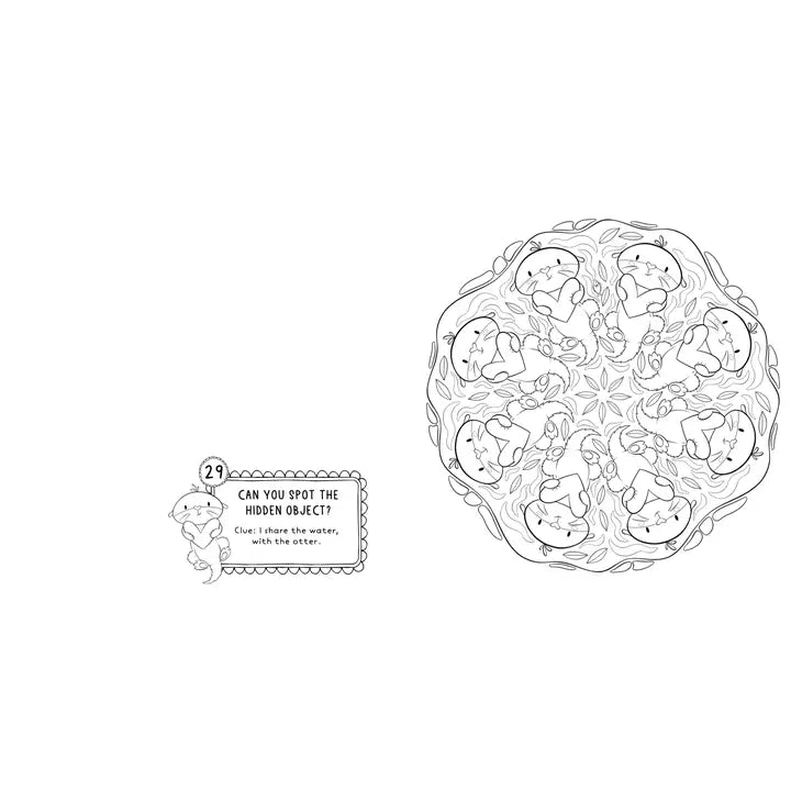 CUTE MANDALAS COLORING BOOK