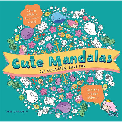 CUTE MANDALAS COLORING BOOK