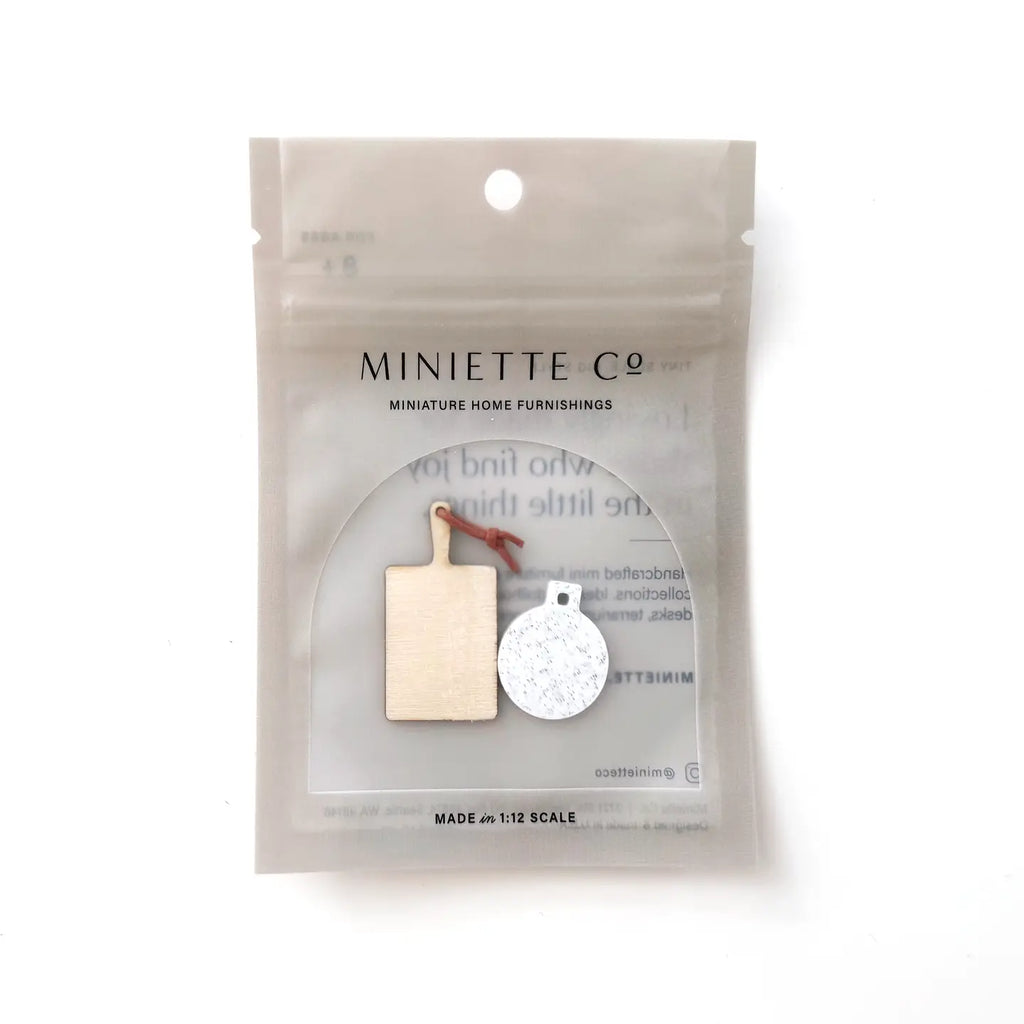 Miniature Kitchen Cutting Boards – Set of 2