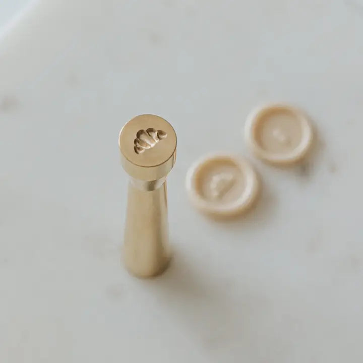 CROISSANT AND COFFEE MINI WAX SEALS