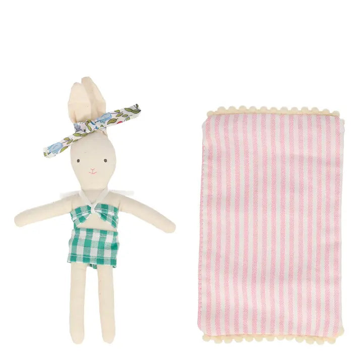 Caravan Bunny, Mini Suitcase Doll