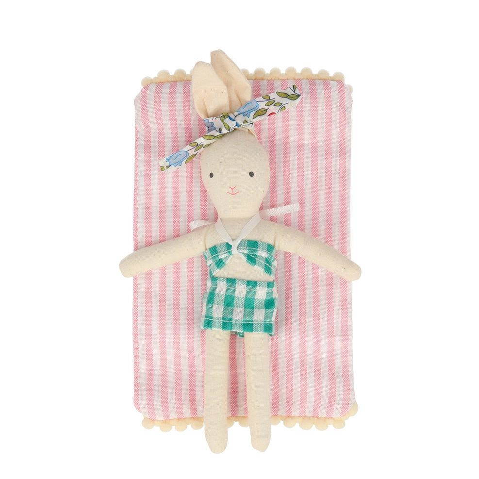 Caravan Bunny, Mini Suitcase Doll