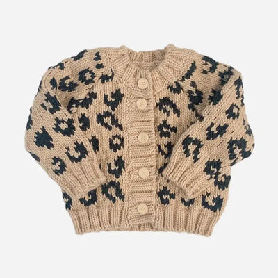 Knit Cheetah Cardigan