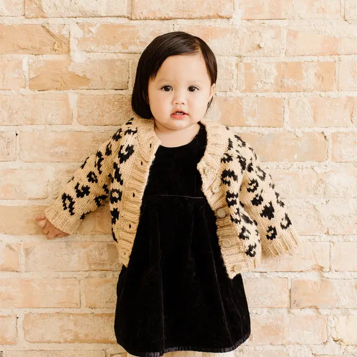 Knit Cheetah Cardigan