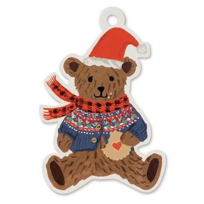 Pack of 8 Beary Christmas Gift Tags