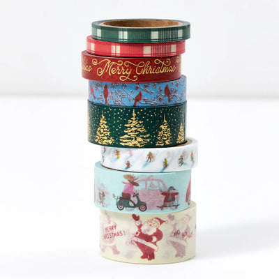 FUN CHRISTMAS WASHI TAPE SET