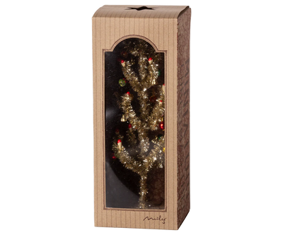 Christmas tree, Gold - Red and green decoration