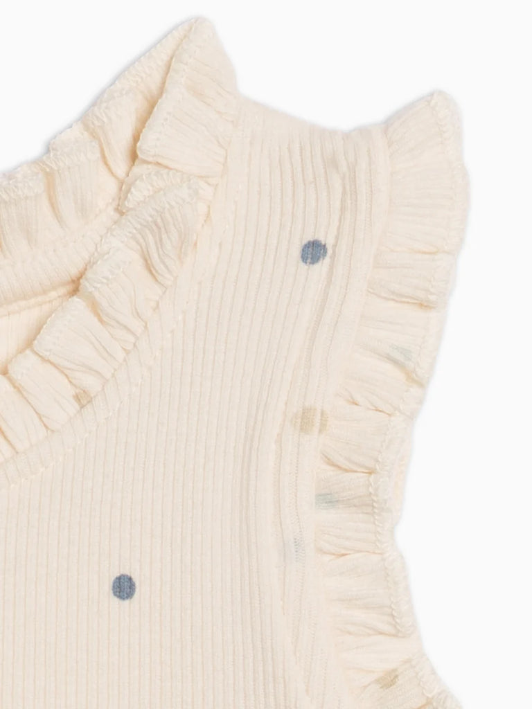 Cindy Ribbed Ruffle Tank