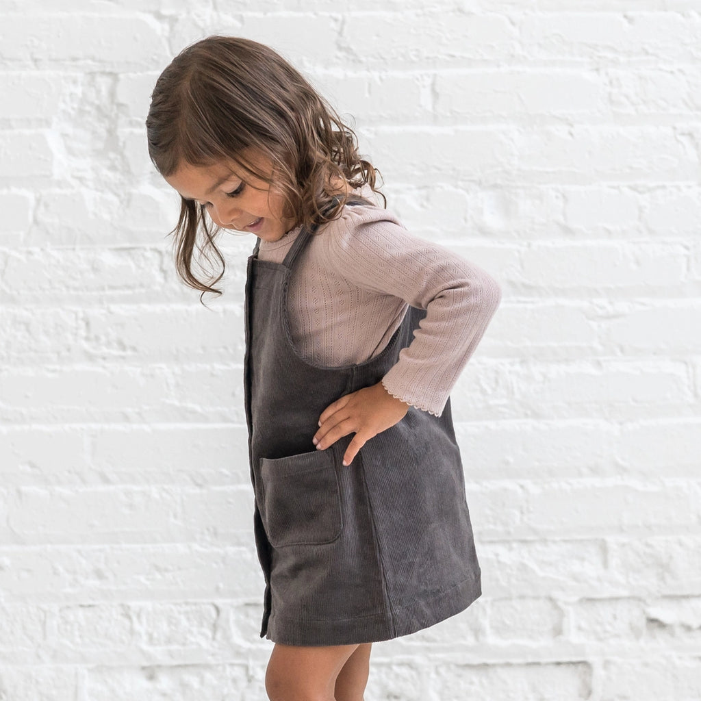 Clemmie Corduroy Jumper Dress