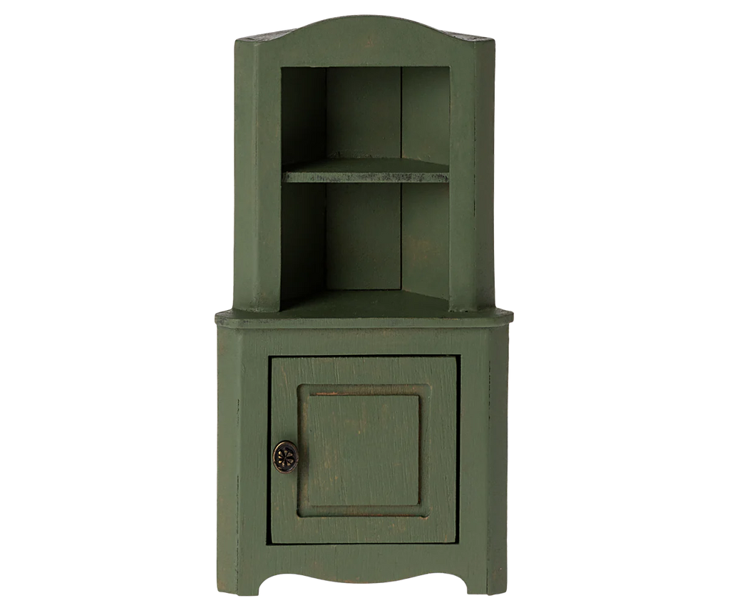 Corner cabinet - Dark green
