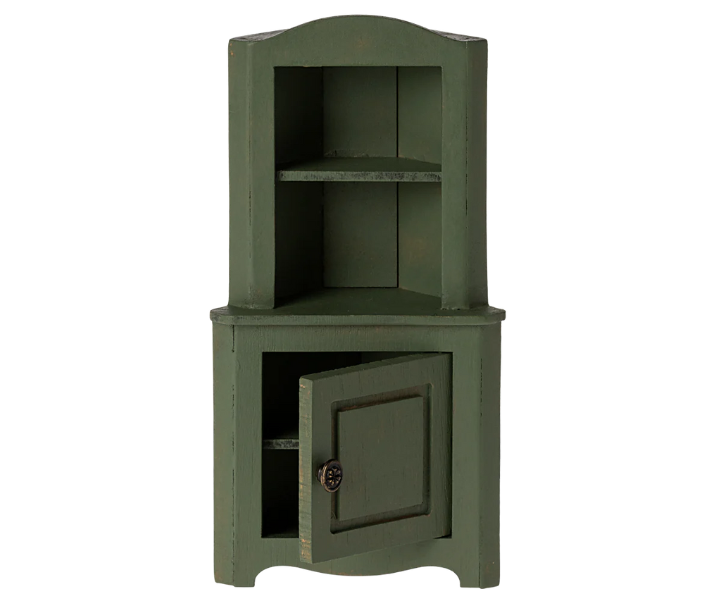 Corner cabinet - Dark green