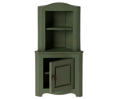 Corner cabinet - Dark green