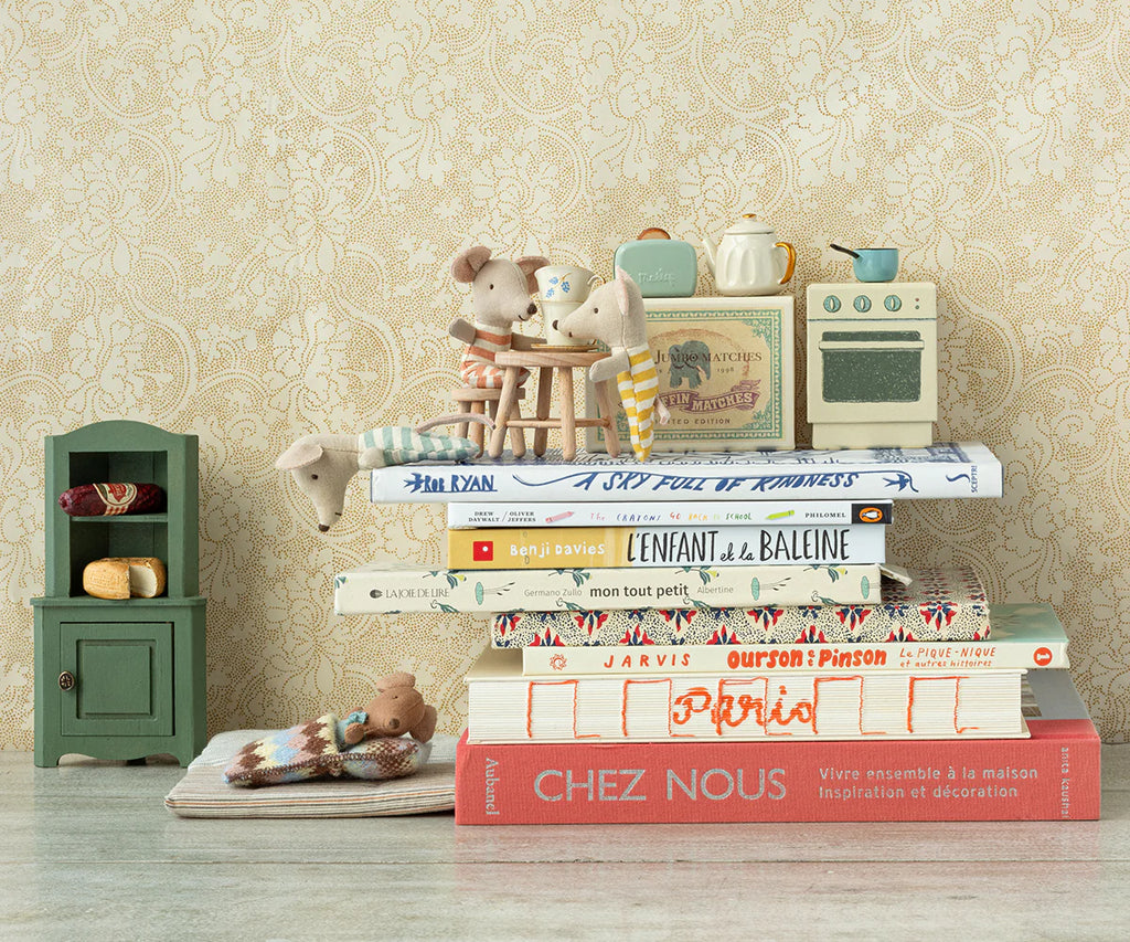 Corner cabinet - Dark green