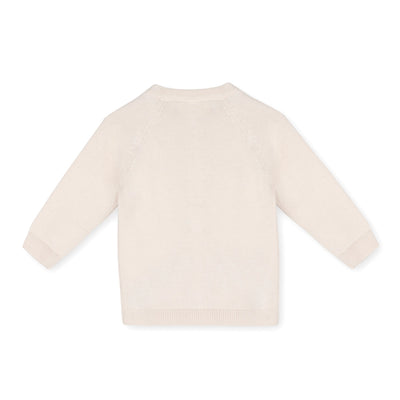 Duck Mommy & Me Embroidered Baby Cardigan Sweater - Organic Cotton