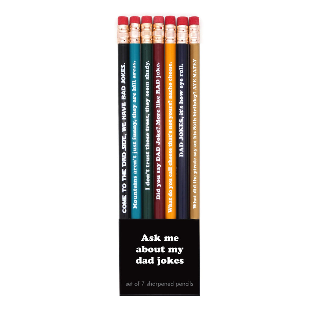 PENCIL SET - DAD JOKES