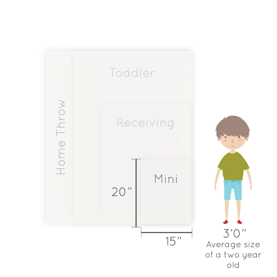 Double-Layer Bamboni® Receiving Blankets