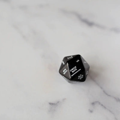 Office Meeting Buzzword Desktop Dice - Single