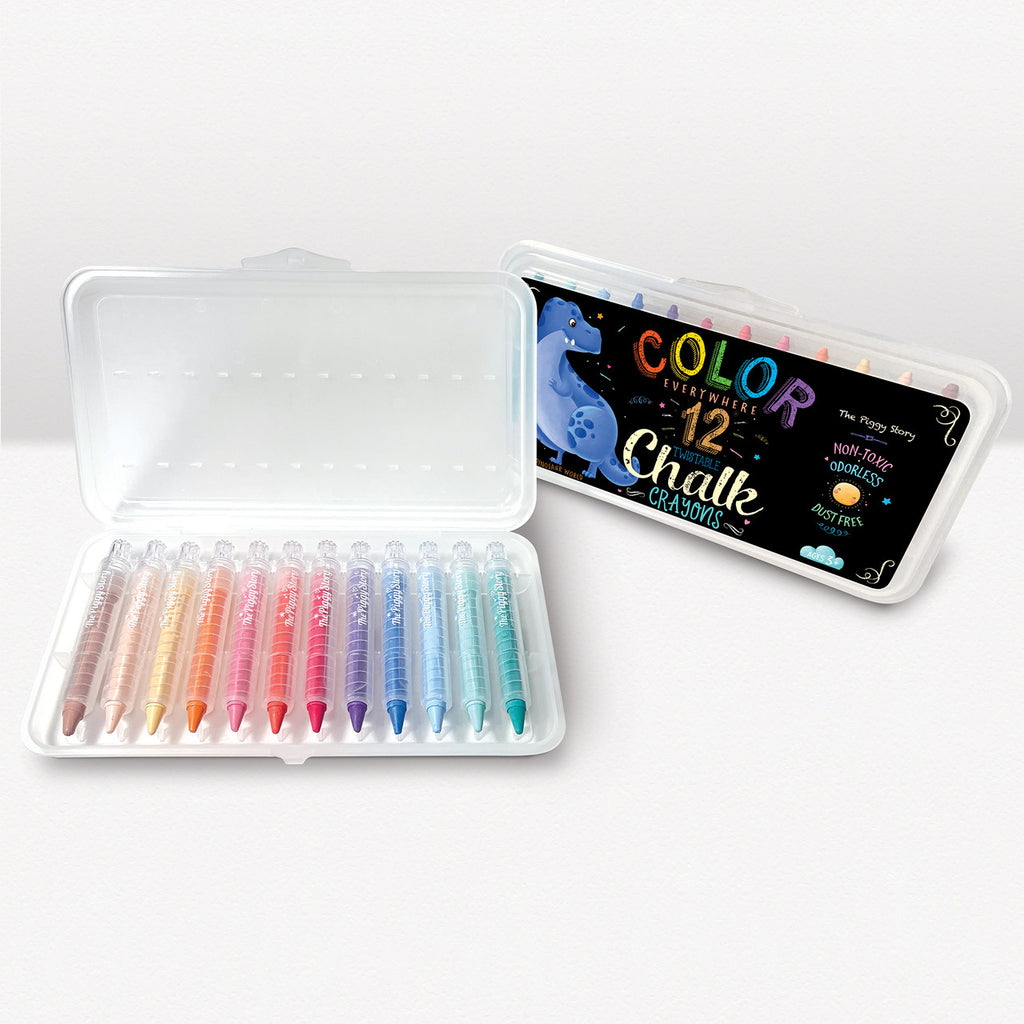 COLOR EVERYWHERE CHALK CRAYONS - DINOSAUR WORLD
