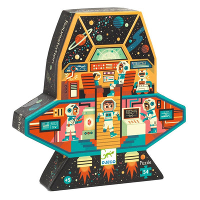 SPACE STATION 54PC SILHOUETTE JIGSAW PUZZLE