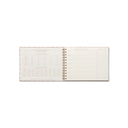 MEAL PLANNER & MARKET LIST - GINGHAM