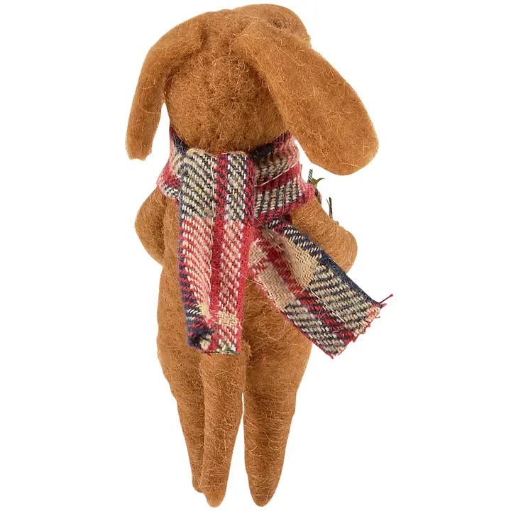 Wreath Dog Critter Ornament