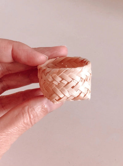 DOLLHOUSE WEAVED BAMBOO BASKET | NATURAL