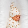 Knit Top Knot Hat - Lou Lou