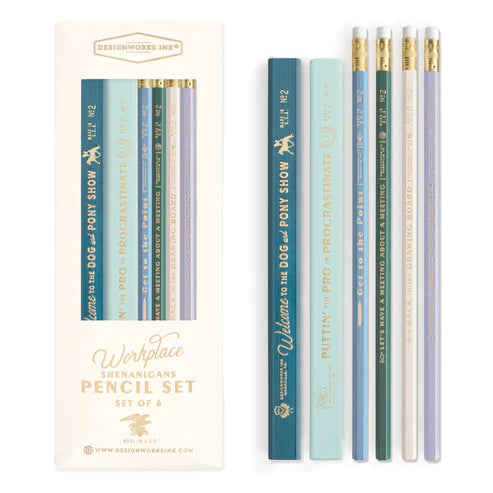 PENCIL SET - WORKPLACE SHENANIGANS