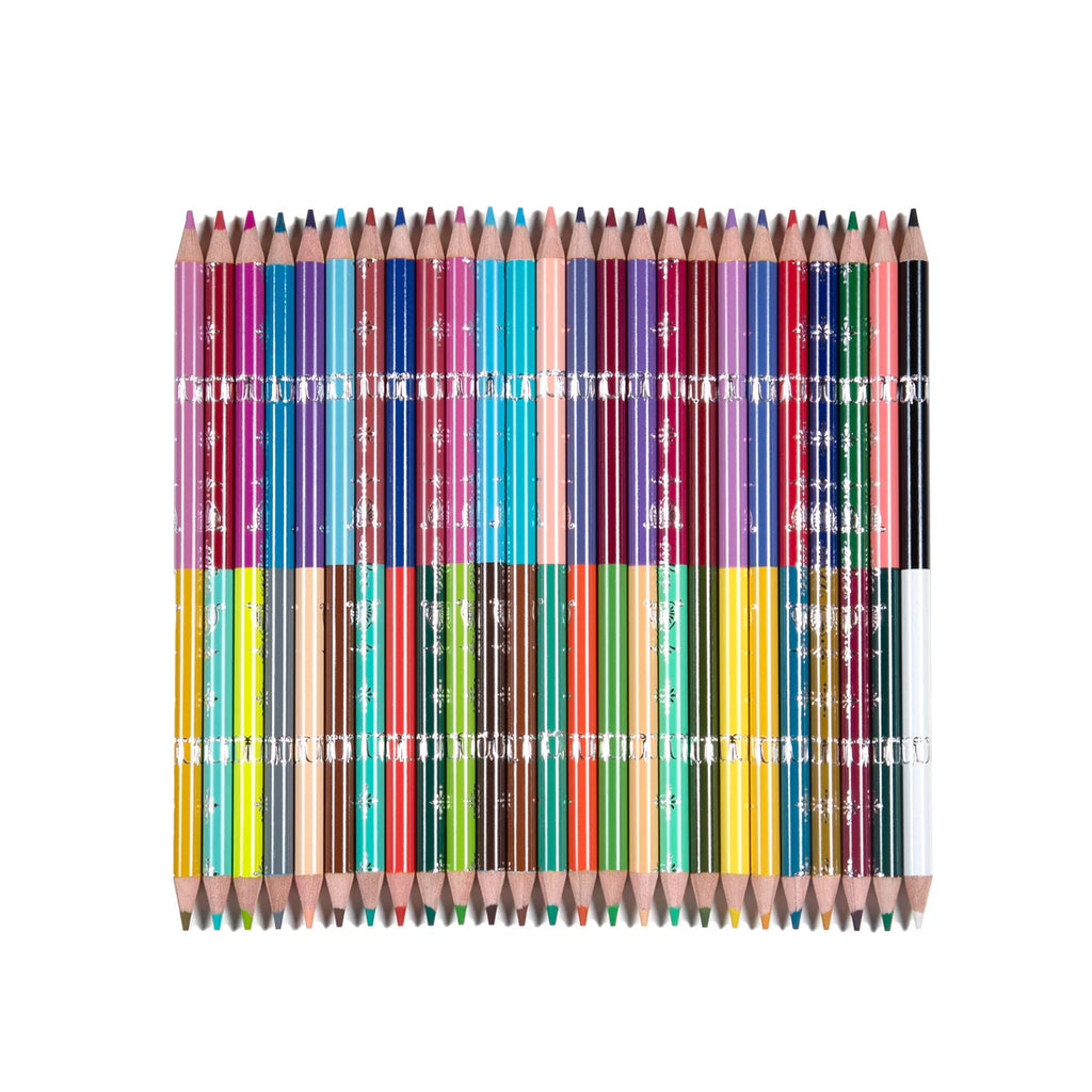 FLORA'S 25 DOUBLE-SIDED COLOR PENCILS