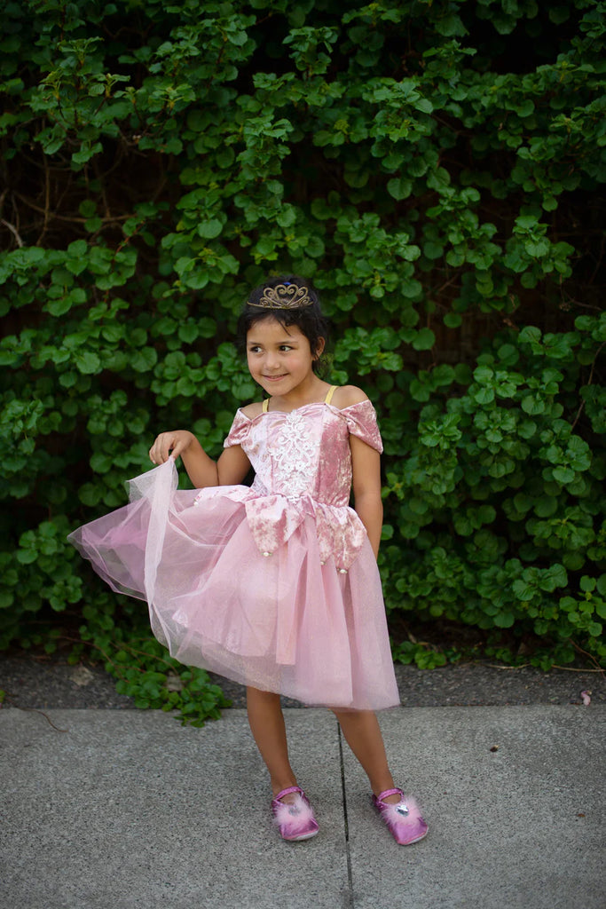 Prima Ballerina Dress, Dusty Rose, Size 3-4