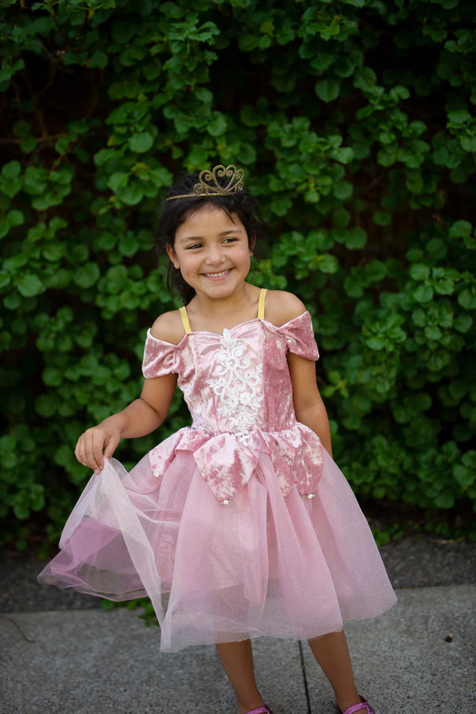PRIMA BALLERINA DRESS, DUSTY ROSE, 5-6