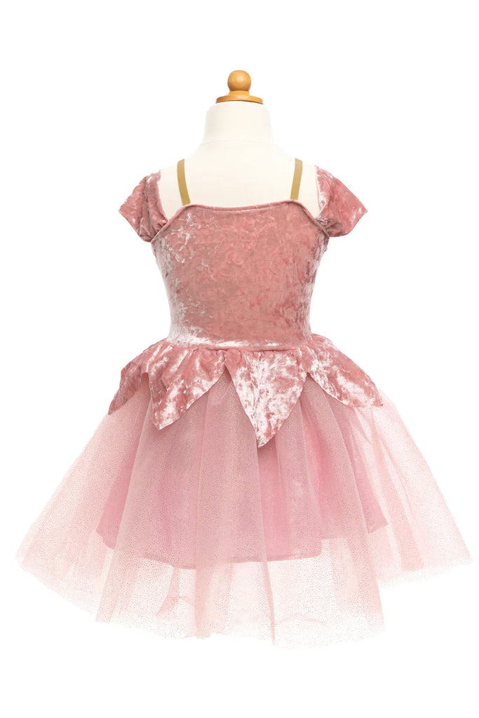 PRIMA BALLERINA DRESS, DUSTY ROSE, 5-6